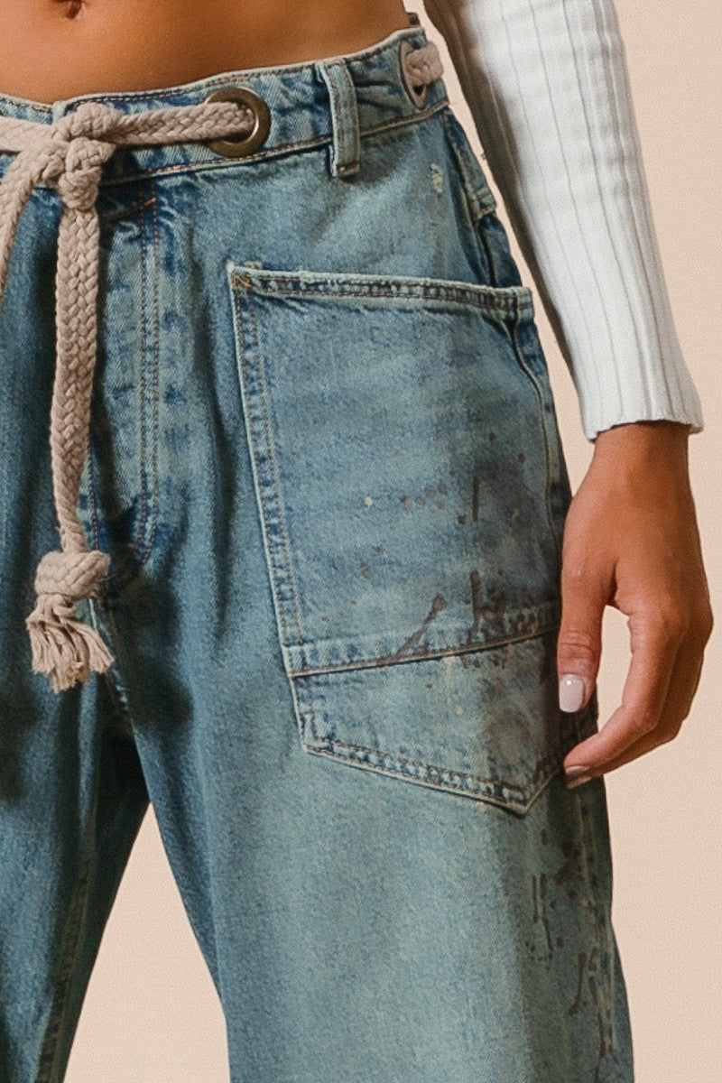 Most Comfy Belted Baggy Jeans-Cute-Trendy-Shop-Womens-Boutique-Clothing-Store