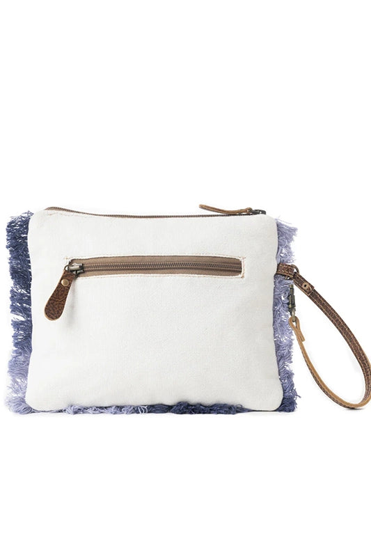 Mynora Sky Blue & White Clutch-Cute-Trendy-Shop-Womens-Boutique-Clothing-Store