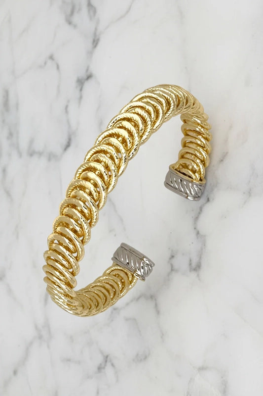 Just Classic Textured Braided Bracelet-Cute-Trendy-Shop-Womens-Boutique-Clothing-Store