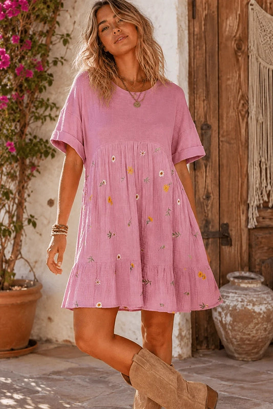 Effortless Elegance Tiered Midi Dress-Cute-Trendy-Shop-Womens-Boutique-Clothing-Store