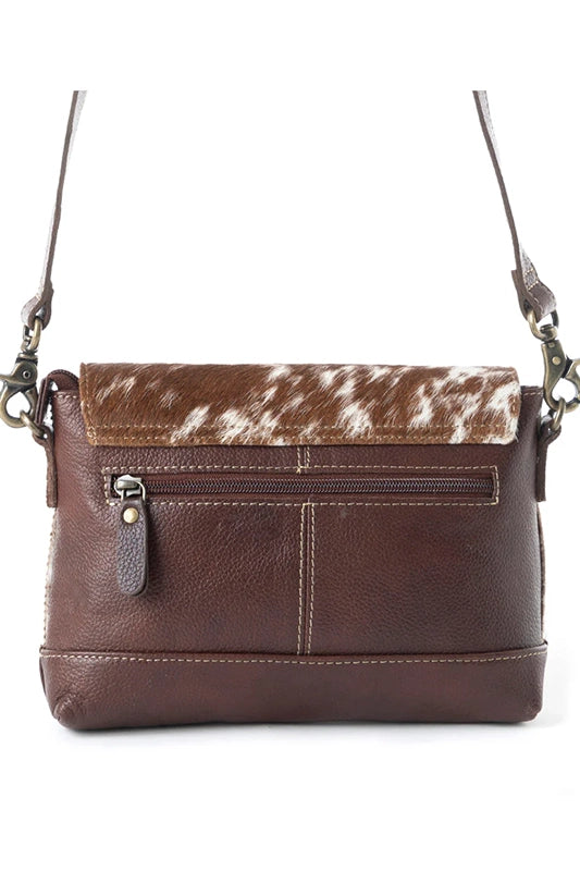 Make It Easy Brown Hide & Leather Handbag-[option4]-[option5]-Cute-Trendy-Shop-Womens-Boutique-Clothing-Store