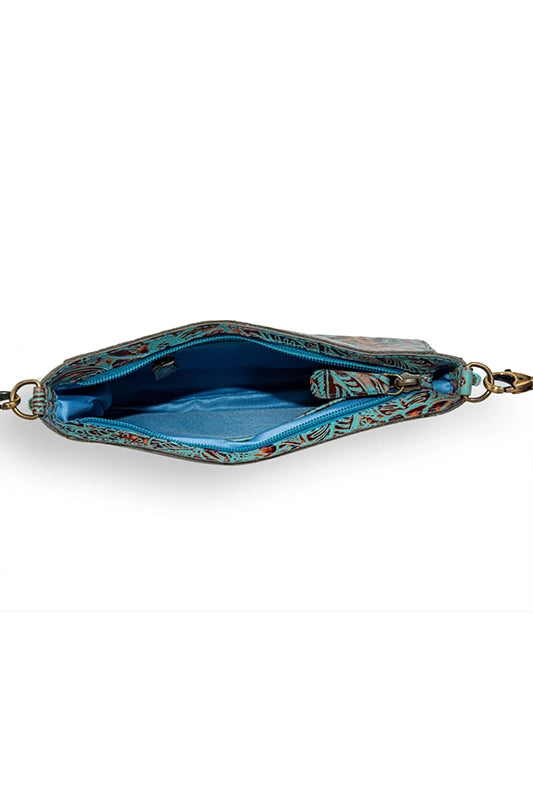 Just Say Wow Turquoise Tooled Purse-[option4]-[option5]-Cute-Trendy-Shop-Womens-Boutique-Clothing-Store
