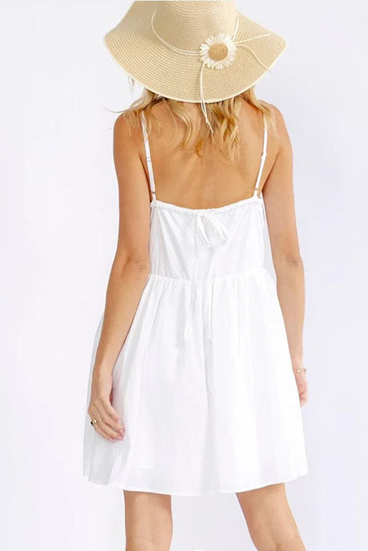 The Seaside Breeze Pocketed Mini Dress-Cute-Trendy-Shop-Womens-Boutique-Clothing-Store