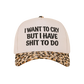 I Want To Cry But I Have S**T To Do Ball Cap-Leopard-[option4]-[option5]-Cute-Trendy-Shop-Womens-Boutique-Clothing-Store