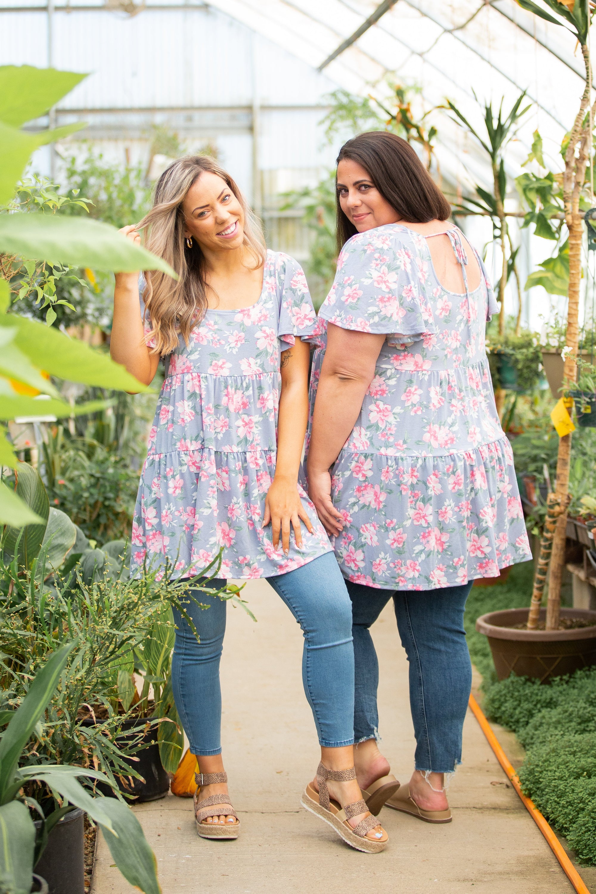 Floral Belle Tiered Swing Dress/Tunic *online exclusive