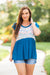 The Reef Flutter Sleeve blue *online exclusive-[option4]-[option5]-Cute-Trendy-Shop-Womens-Boutique-Clothing-Store