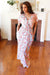 Mint Floral Paisley Surplice Elastic Waist Maxi Dress *online exclusive-[option4]-[option5]-Cute-Trendy-Shop-Womens-Boutique-Clothing-Store