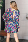 Navy Floral Challis Woven Romper *online exclusive-[option4]-[option5]-Cute-Trendy-Shop-Womens-Boutique-Clothing-Store