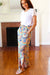 Multicolor Mandala Smocked Waist Side Slit Palazzo Pants *online exclusive-[option4]-[option5]-Cute-Trendy-Shop-Womens-Boutique-Clothing-Store