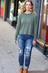 Stay Awhile Olive Ribbed Dolman Cropped Sweater *online exclusive-[option4]-[option5]-Cute-Trendy-Shop-Womens-Boutique-Clothing-Store