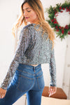 Holiday Sparkle Sequin Cropped Bolero Cardigan *online exclusive-[option4]-[option5]-Cute-Trendy-Shop-Womens-Boutique-Clothing-Store