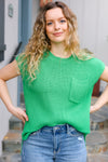 Seize The Day Kelly Green Dolman Rib Sweater Top *online exclusive-[option4]-[option5]-Cute-Trendy-Shop-Womens-Boutique-Clothing-Store