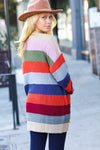 Just A Dream Multicolor Striped Slouchy Open Cardigan *online exclusive-[option4]-[option5]-Cute-Trendy-Shop-Womens-Boutique-Clothing-Store