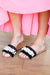 Black Linen Fray Beaded Faux Pearl Slide Sandal *online exclusive-[option4]-[option5]-Cute-Trendy-Shop-Womens-Boutique-Clothing-Store