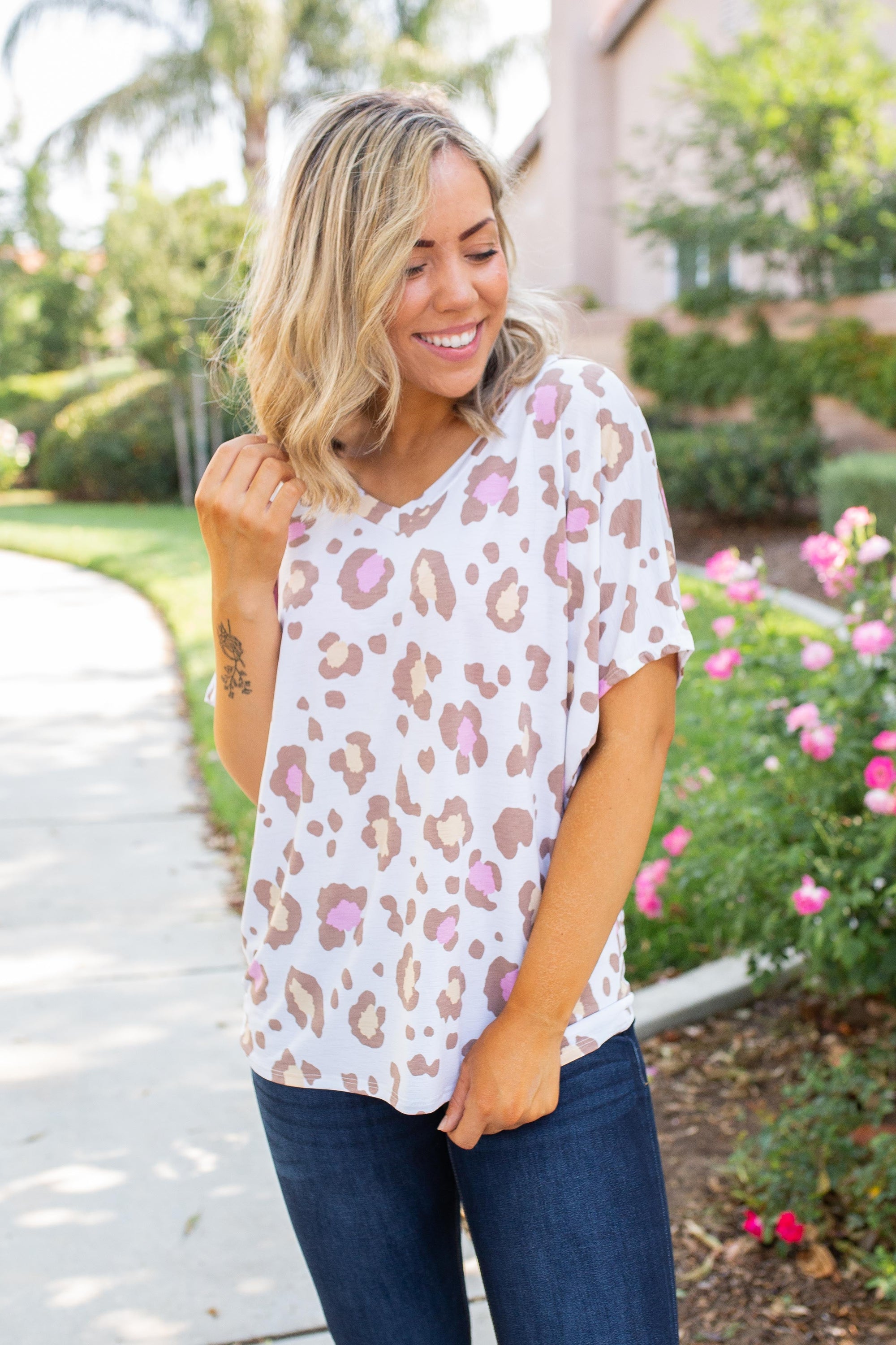 My Forever Cheetah Dolman *online exclusive-[option4]-[option5]-Cute-Trendy-Shop-Womens-Boutique-Clothing-Store