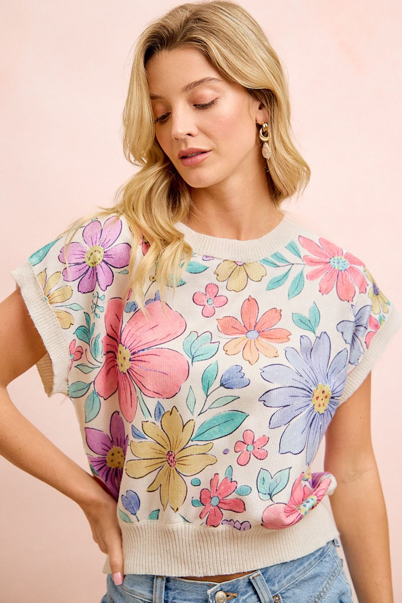 Petals & Poetry Floral Top-[option4]-[option5]-Cute-Trendy-Shop-Womens-Boutique-Clothing-Store