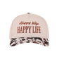"Happy Wife, Happy Life" Two-Tone Cap