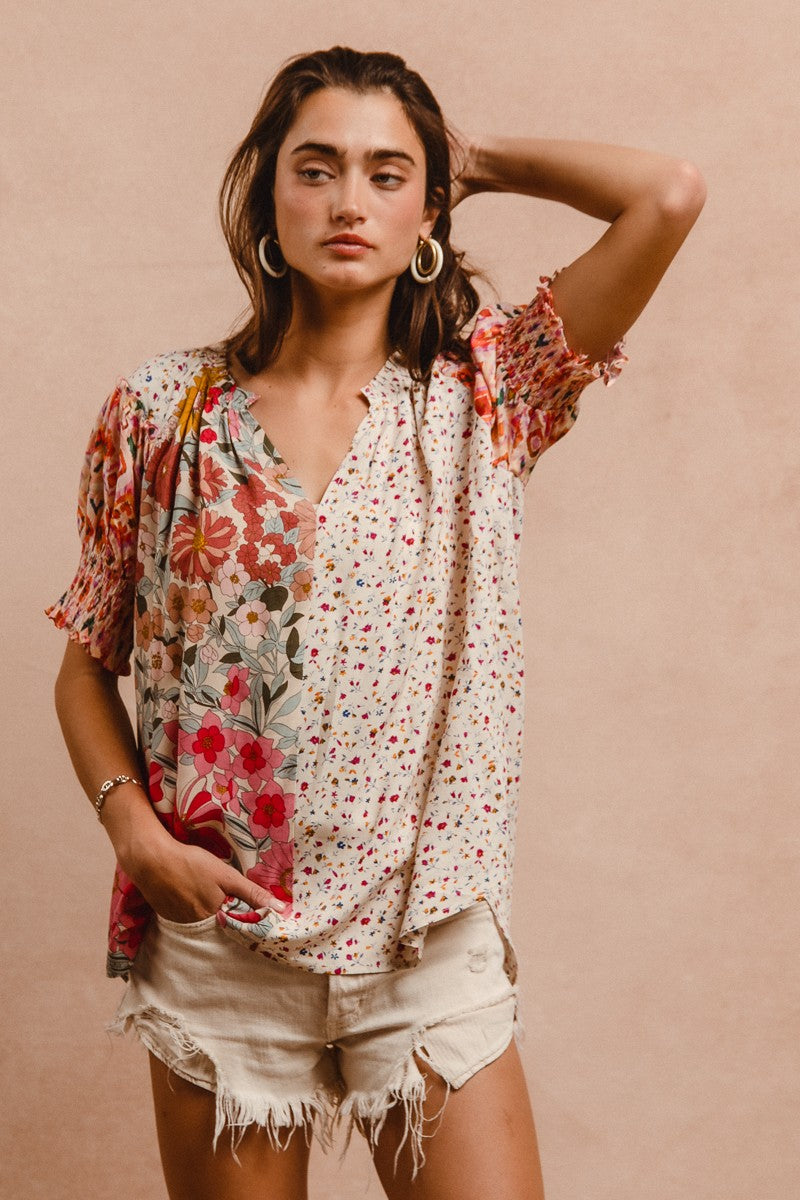 Floral Charm Top-[option4]-[option5]-Cute-Trendy-Shop-Womens-Boutique-Clothing-Store