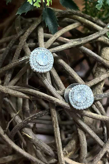 Unbelievable Square Stud Earrings-Silver-[option4]-[option5]-Cute-Trendy-Shop-Womens-Boutique-Clothing-Store