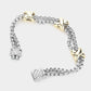 Triple Pleasure Mesh Chain Magnetic Bracelet-Cute-Trendy-Shop-Womens-Boutique-Clothing-Store