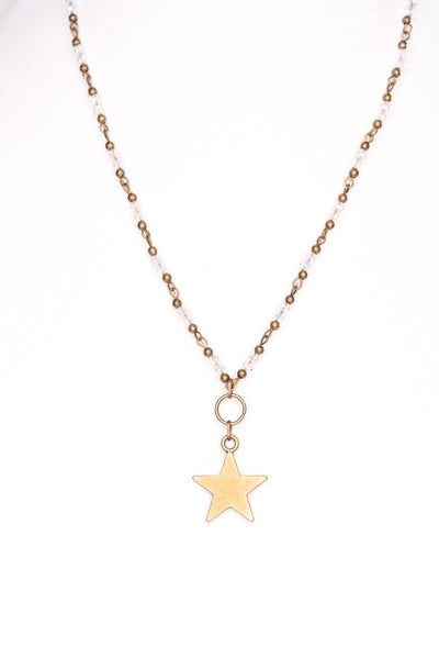 Shining Star Beaded Necklace-[option4]-[option5]-Cute-Trendy-Shop-Womens-Boutique-Clothing-Store