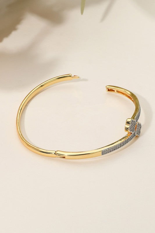 What A Presentation Quatrafoil Tip Bracelet-[option4]-[option5]-Cute-Trendy-Shop-Womens-Boutique-Clothing-Store