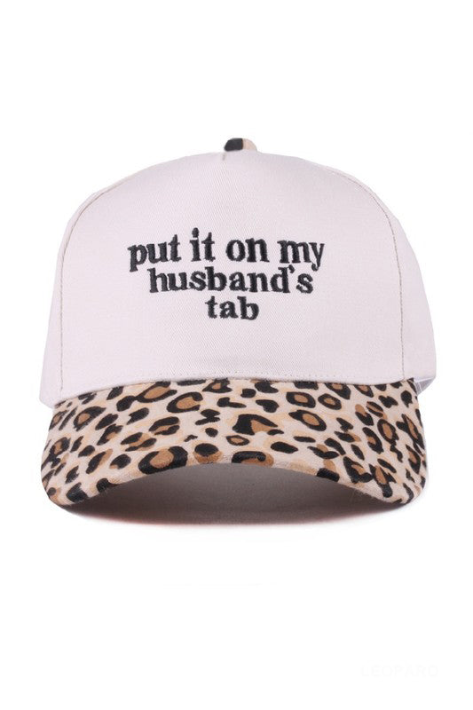 "Put It On My Husband's Tab" Cap-[option4]-[option5]-Cute-Trendy-Shop-Womens-Boutique-Clothing-Store