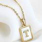 Gold Initial Tag Necklace A - W-T-[option4]-[option5]-Cute-Trendy-Shop-Womens-Boutique-Clothing-Store