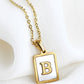 Gold Initial Tag Necklace A - W-E-[option4]-[option5]-Cute-Trendy-Shop-Womens-Boutique-Clothing-Store