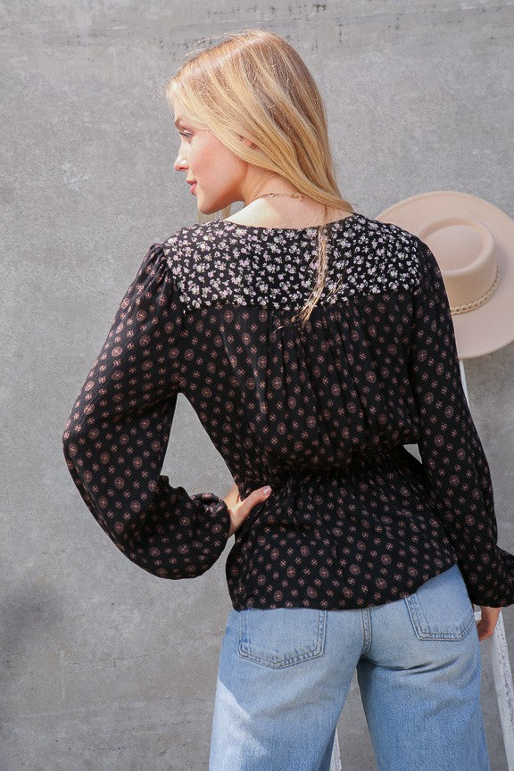 Canyon Breeze Boho Blouse-Cute-Trendy-Shop-Womens-Boutique-Clothing-Store