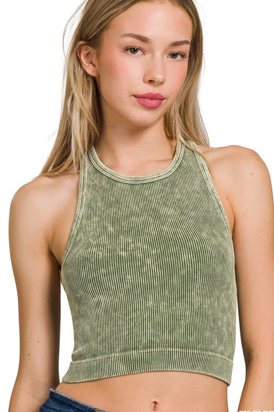 Get The Look Racerback Tanks-Olive-SMALL/MEDIUM-[option4]-[option5]-Cute-Trendy-Shop-Womens-Boutique-Clothing-Store