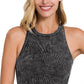 Get The Look Racerback Tanks-Charcoal-SMALL/MEDIUM-[option4]-[option5]-Cute-Trendy-Shop-Womens-Boutique-Clothing-Store