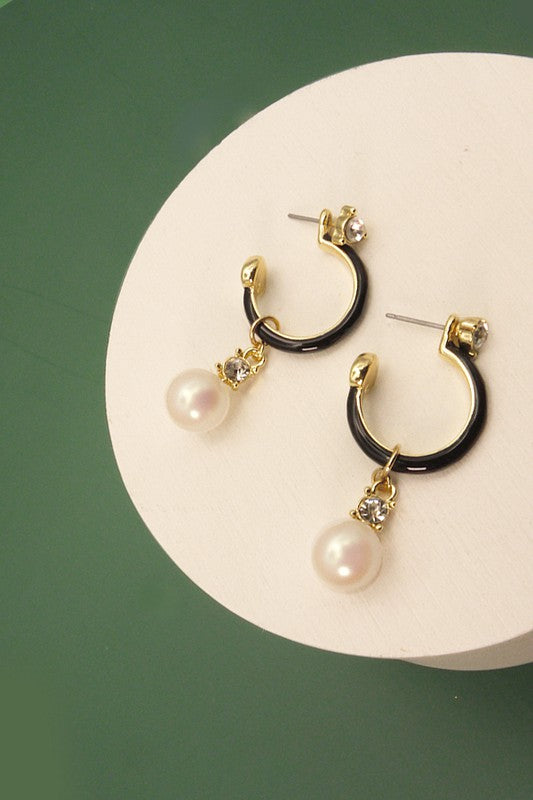 Happy To Go Pearl Drop Earrings-[option4]-[option5]-Cute-Trendy-Shop-Womens-Boutique-Clothing-Store