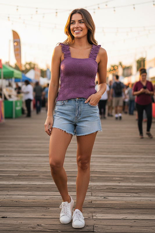 You Know This Look Patterned Tank