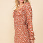 Harvest Bloom Floral Smocked Mini Dress-Cute-Trendy-Shop-Womens-Boutique-Clothing-Store