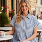 Sunny Day Needed Blue Striped Dress-[option4]-[option5]-Cute-Trendy-Shop-Womens-Boutique-Clothing-Store