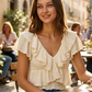 It All Makes Sense Red Ruffle Top-[option4]-[option5]-Cute-Trendy-Shop-Womens-Boutique-Clothing-Store