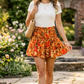 New Job Ready Floral Orange Skirt-[option4]-[option5]-Cute-Trendy-Shop-Womens-Boutique-Clothing-Store