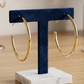 Everyday Style Hoop Earrings-Gold-[option4]-[option5]-Cute-Trendy-Shop-Womens-Boutique-Clothing-Store