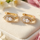 Effortless Glam Marquise Huggie Earrings-[option4]-[option5]-Cute-Trendy-Shop-Womens-Boutique-Clothing-Store