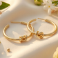 Modern Minimalism Gold Hoop Earrings with Knot-[option4]-[option5]-Cute-Trendy-Shop-Womens-Boutique-Clothing-Store