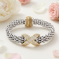 Brilliant Standalone Mesh Two Tone Bracelet-[option4]-[option5]-Cute-Trendy-Shop-Womens-Boutique-Clothing-Store