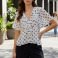Dotted Elegance Polka Dot Ruffle Top-[option4]-[option5]-Cute-Trendy-Shop-Womens-Boutique-Clothing-Store