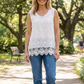 Boho Bliss Textured Crochet Tank-[option4]-[option5]-Cute-Trendy-Shop-Womens-Boutique-Clothing-Store