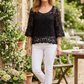Sunkissed Open-Knit Crochet Top-Black-SMALL/MEDIUM-[option4]-[option5]-Cute-Trendy-Shop-Womens-Boutique-Clothing-Store