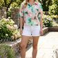 Painted Petals Button-Down Top-Green-SMALL-[option4]-[option5]-Cute-Trendy-Shop-Womens-Boutique-Clothing-Store