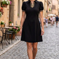 Wildside Zip-Front A-Line Mini Dress-[option4]-[option5]-Cute-Trendy-Shop-Womens-Boutique-Clothing-Store