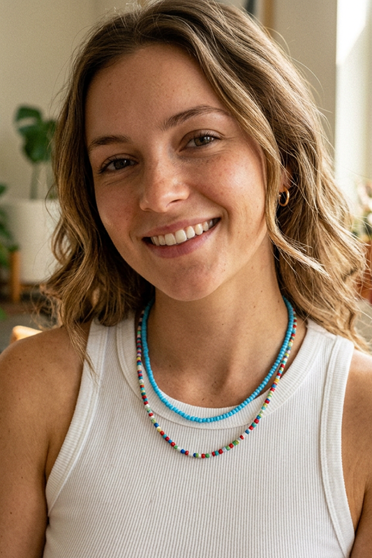 Keep It Fun Beaded Necklace-[option4]-[option5]-Cute-Trendy-Shop-Womens-Boutique-Clothing-Store
