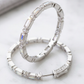 Art Deco CZ Glam Hoops