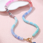 Earth & Aura Semi-Precious Beaded Necklace-Navy-Cute-Trendy-Shop-Womens-Boutique-Clothing-Store